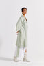 Drawstring Floral Overlayco-Ord (Set Of 2) - Mint