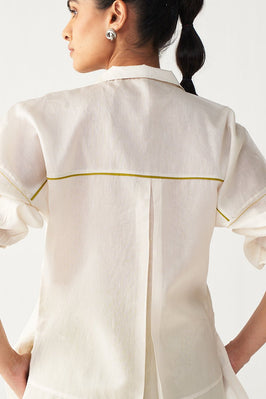 Emb. Patch U Hem Top