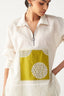 Emb. Patch U Hem Top