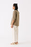 Embroidered Pocket Shirt Sage