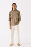 Embroidered Pocket Shirt Sage