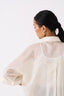 Floral Applique Shirt Co Ord Set Of 2 Ivory