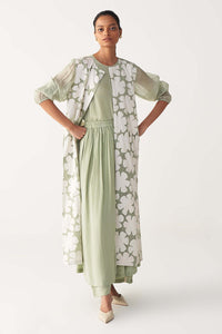 Floral Back Yoke Jacket