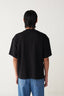 Floral Fringe Patch T- Shirt