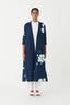 Floral Jacket - Navy