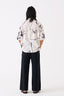 Floral Resort Wear Shirt White