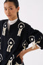 Fringe Bomber Jacket Co Ord Set Of 2 Black