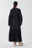 Frill Sleeve Drop Waist Dress