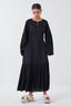 Frill Sleeve Drop Waist Dress