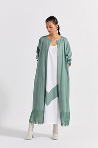 Fringe Back Yoke Jacket Co-Ord (Set Of 2)