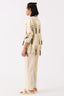 Fringe Bomber Jacket Ivory