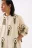 Fringe Bomber Jacket Ivory