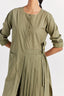 Front Pleat Jacket (Set Of 2) - Sap Green
