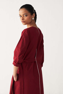 Front Pleat Tunic Co-Ord