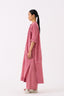 Gather Neck Shirt Co Ord Pink Check