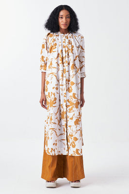 Gather Neck Shirt Co-Ord (Set Of 2)