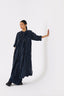 Gather Neck Shirt Co Ord Set Of 2 Black Stripe