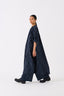 Gather Neck Shirt Co Ord Set Of 2 Black Stripe