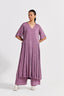 High Waist Broad Bottom - Lilac