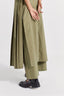 High Waist Broad Bottom - Sap Green