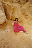 Kama Silk Tie-Up Dress