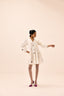 Ivory Speckle dress