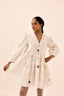 Ivory Speckle dress