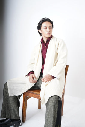 Kimono T-len Jacket - off white Men