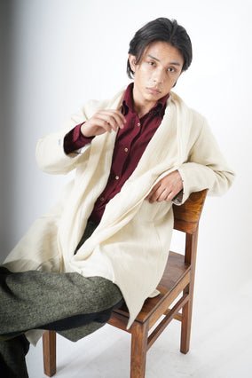 Kimono T-len Jacket - off white Men