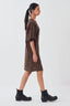 Multi-Drawstring Short Dress