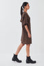 Multi-Drawstring Short Dress