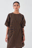 Multi-Drawstring Short Dress