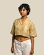 Nibbled Kalam Shirt - 'Nakshi Kantha'