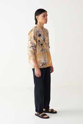 Painter Poppy Applique Shirt Co-Ord