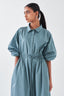 Back Pleat Dress