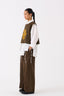 Panelled Shirt Co Ord Set Of 3 Hunter Green