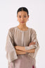 Panelled Tunic Co Ord Ash Grey