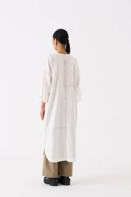 Patch Pocket Tunic Co Ord Set Of 2 Ivory
