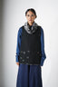 Patched Cowl Bundi - black women