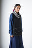 Patched Cowl Bundi - black women