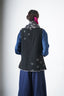 Patched Cowl Bundi - black women