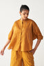 Pintuck Bat Sleeve Top