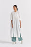 Pintuck Kaftan (Set Of 2) - White