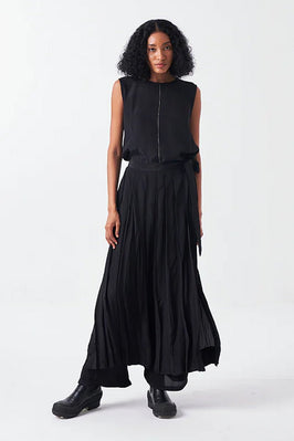 Round Neck Top Co-Ord (Set Of 2)