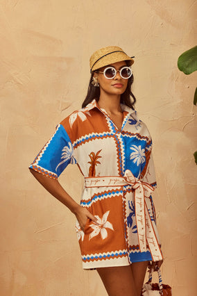 Santorini Shirt Dress
