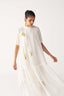 Sheer Bottom Frill Dress