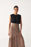Sheer Panel Skirt