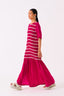 Shirring Dress Fuschia