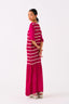 Shirring Dress Fuschia