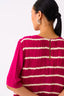 Shirring Dress Fuschia